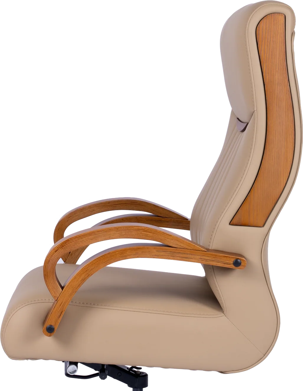 Bentwood arms on the Alfa DR-655, close up